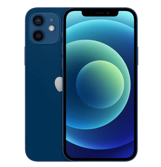 Apple iPhone 12 - 64 GB - Blue - Unlocked - (Fair)