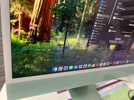 2021 Apple iMac (24inch, 2021) 24" M1/16GB RAM/256GB – LCD BLEMISH (Fair)0