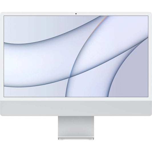 2021 Apple iMac 24" M1/8GB RAM/256GB – Silver – (Excellent)0